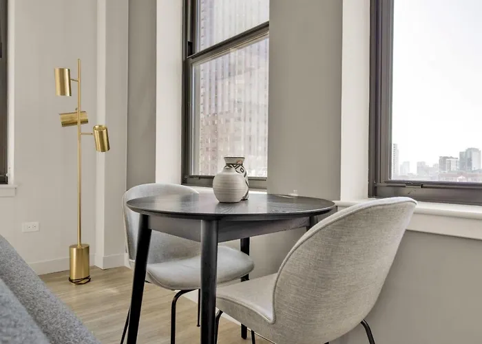 Loop 1br W Gym Roofdeck Nr Financial District Chi-201 Чикаго