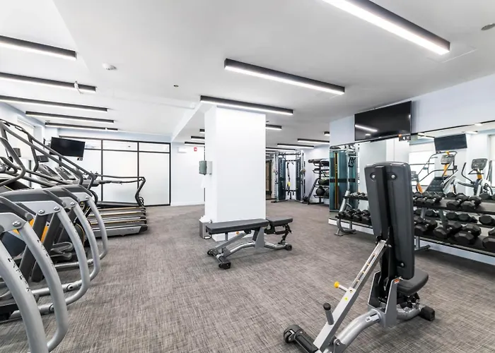 Апартаменты Loop 1br W Gym Roofdeck Nr Financial District Chi-201 *