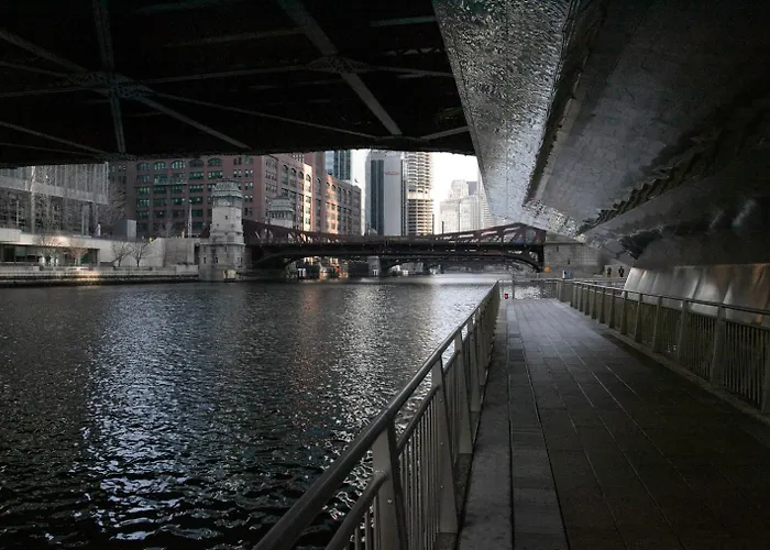 Loop 1br W Gym Roofdeck Nr Financial District Chi-201 Апартаменты