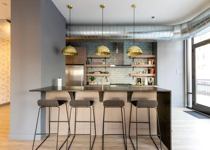 Loop 1br W Gym Roofdeck Nr Financial District Chi-201 Апартаменты *