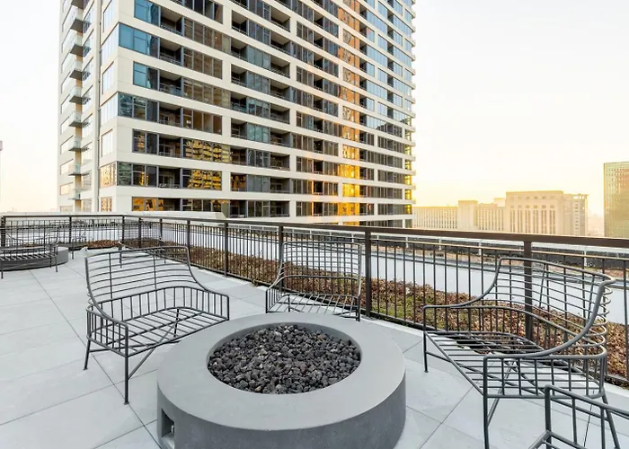 Loop 1br W Gym Roofdeck Nr Financial District Chi-201 Апартаменты *
